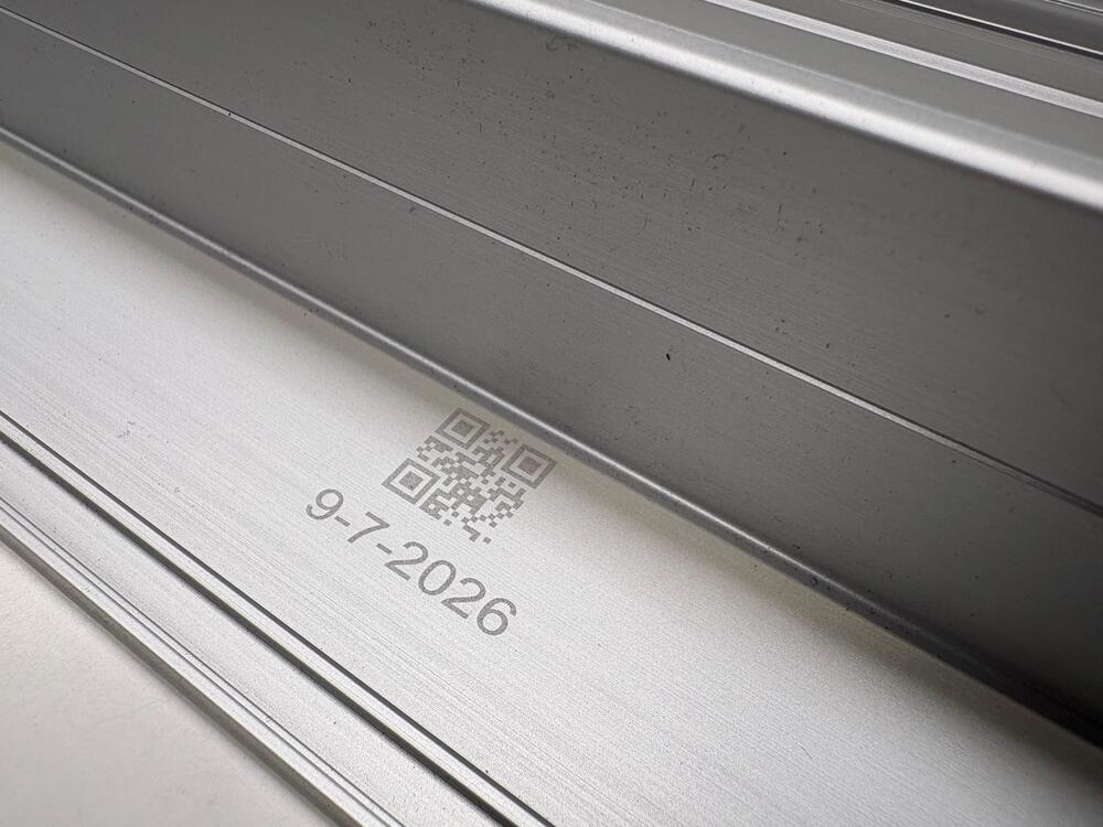 Laser, inkjet or label: how do you mark aluminium profiles?
